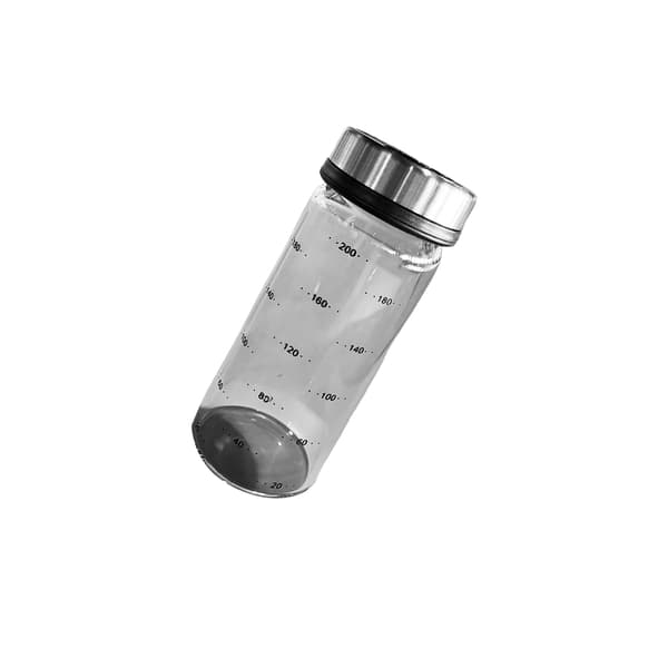 Förseglade kryddburkar med roterande lock Transparent kryddburk 200ML