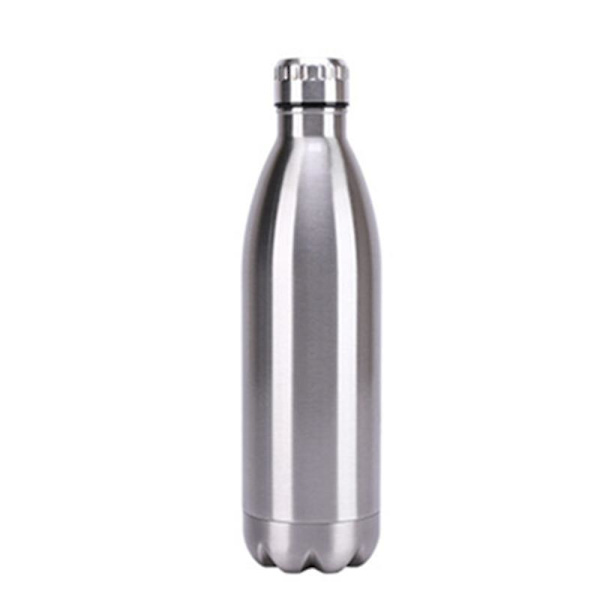 350/500/750/1000 ml dubbelvägg rostfritt stål thermal vattenflaska Sport termosflaska Håll varm och kall isolerad vakuumflaska C 500ml