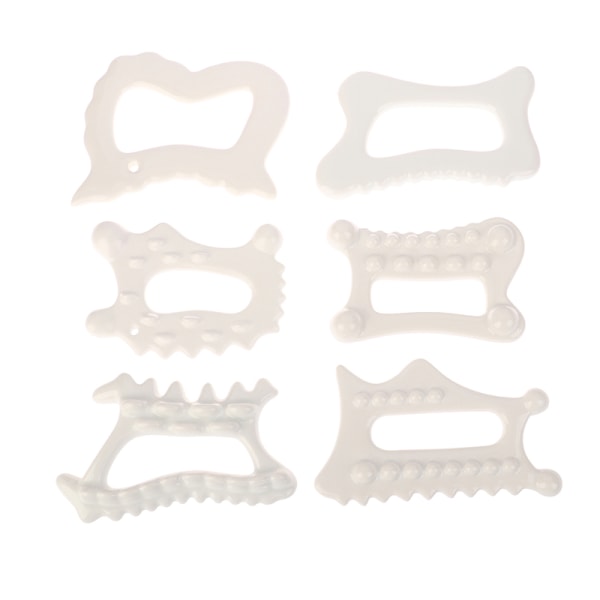 Keramisk skrapbräda skrapplatta Facial Gua Sha Tool A1