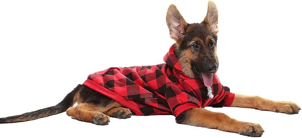 Ternet Hundehættetrøje Kæledyrstøj Trøjer med hat til små store hunde XXL