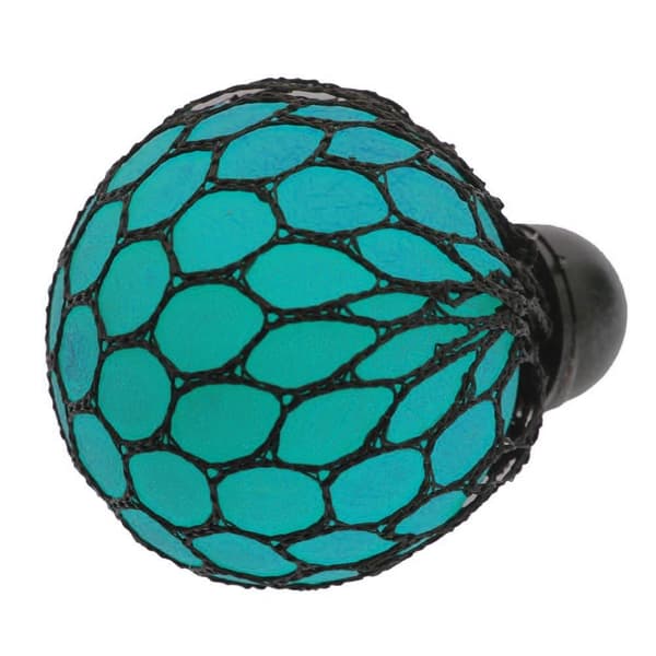 2-Pakning Stressball Squeeze Brain Ball Stress Relax Klemmeball 7,5cm multicolor