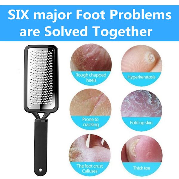 Kolossal Foot File och Foot Callus Remover
