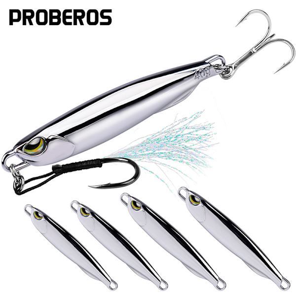 15g/20g/30g/ Metallinen Jig Kalastusviehe Painot Uistelu Kova Syötti 40g