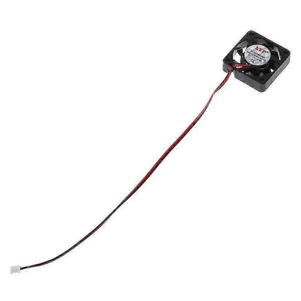 Kjølevifte 40x40x10mm for DC 12V 2-pins børsteløs minikjølevifte 4010-Yvan