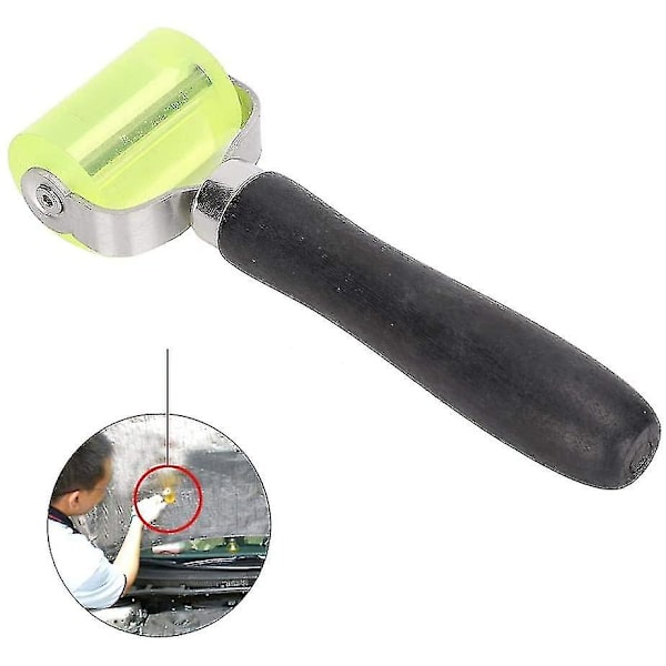 Läder Edge Roller Gör det själv Handgjorda utskrifter Silikonhjul Läderbearbetningstillbehör 50 mm Läder
