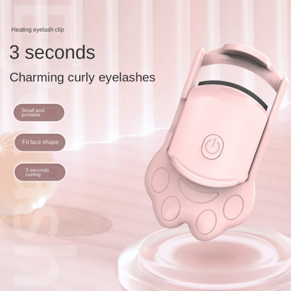 Lämmitetty ripsientaivutin Ripsien apuväline PINKKI pink