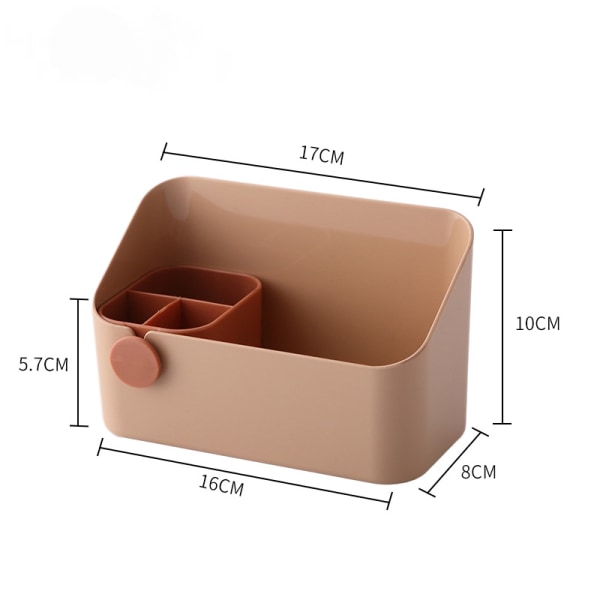 Skrivebord Organizer Sminke Organizer for soverom Rosa