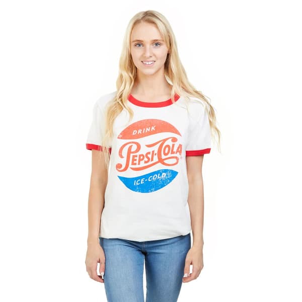 Pepsi Dam/Dam Ice Cold T-Shirt  Vit/Röd White/Red XL