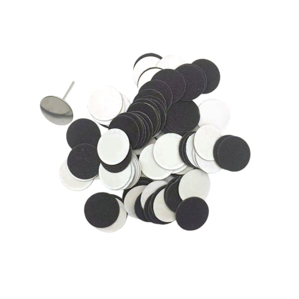 1/2/3/5 Sähköisen jalkaraspin vaihtotyynyt tehokas ja 35mm 240Grit 100 pcs 1 Pc