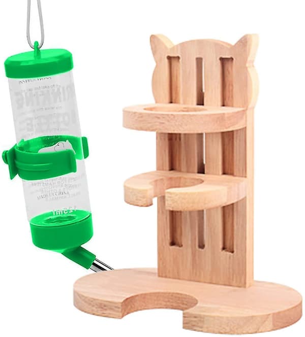 Vattenflaskställ för små husdjursgnagare Hamsterdispenser