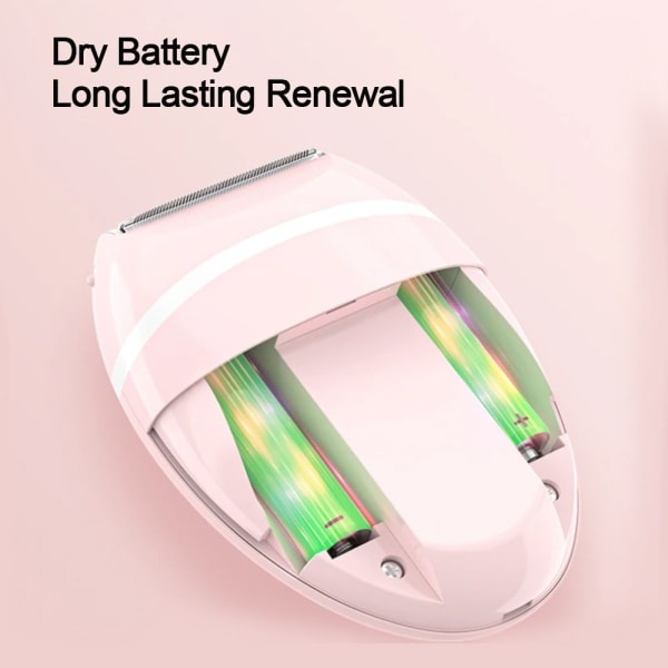 Epilator Barbermaskine Hårfjerningsværktøj ROSA Pink