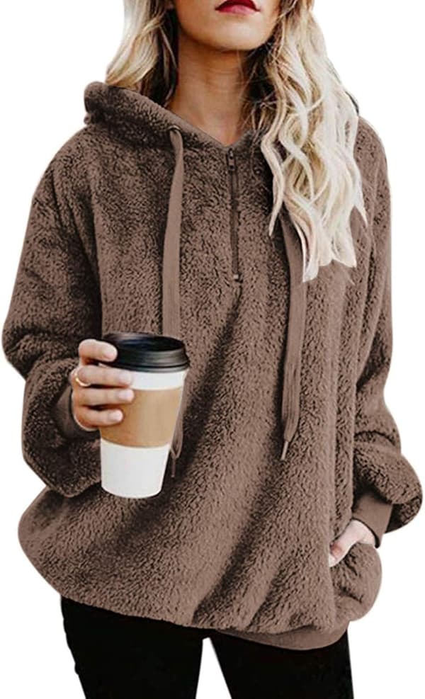 Dam Fuzzy Hoodies Pullover