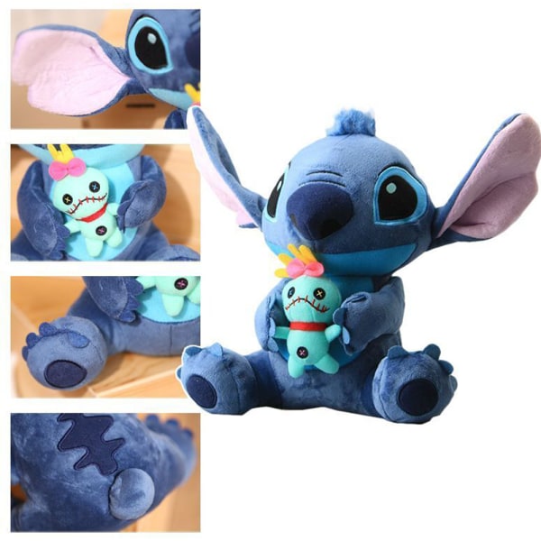 Disney Lilo&Stitch Plyschleksakssöm Hållande Scrump stoppad docka