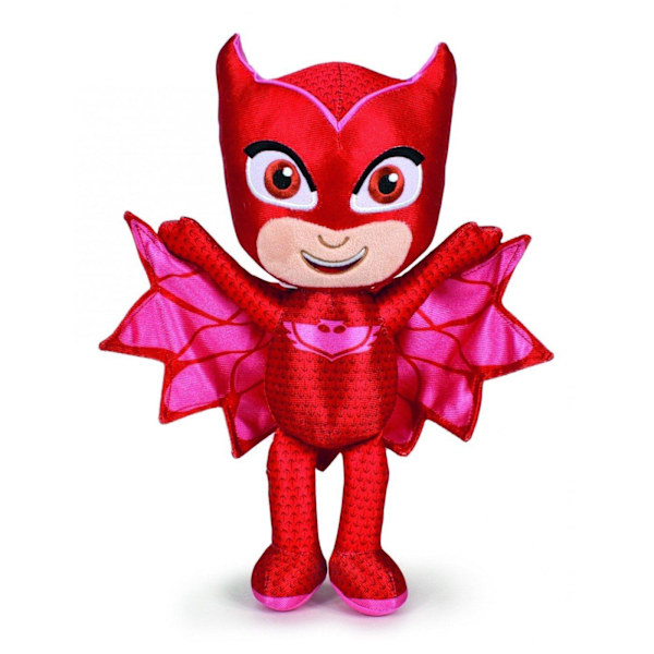 PJ Masks Pyjamashjältarna Ugglis Stort Gosedjur Mjukis 60cm Leks red