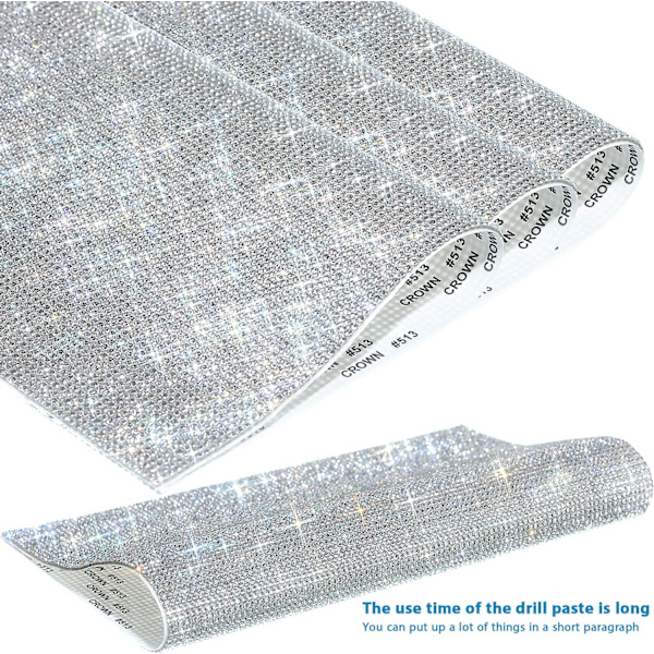 12000 bitar Bling Bling Rhinestone Sheet Rhinestones Sticker DIY