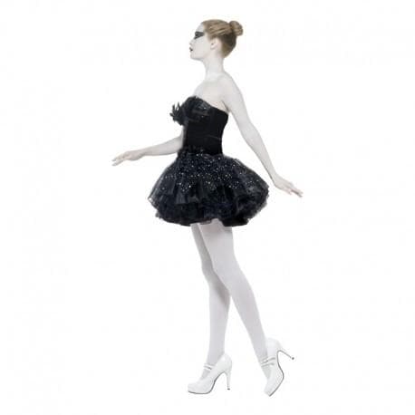 Black wan Ballerina Makeraddräkt S