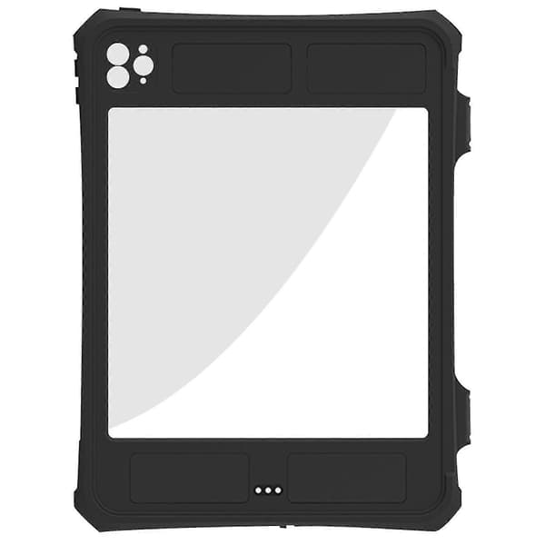 Komplet etui til iPad Pro 11 & Pro 11 M2 2022 Vandtæt IP68 Redpepper Sort-God