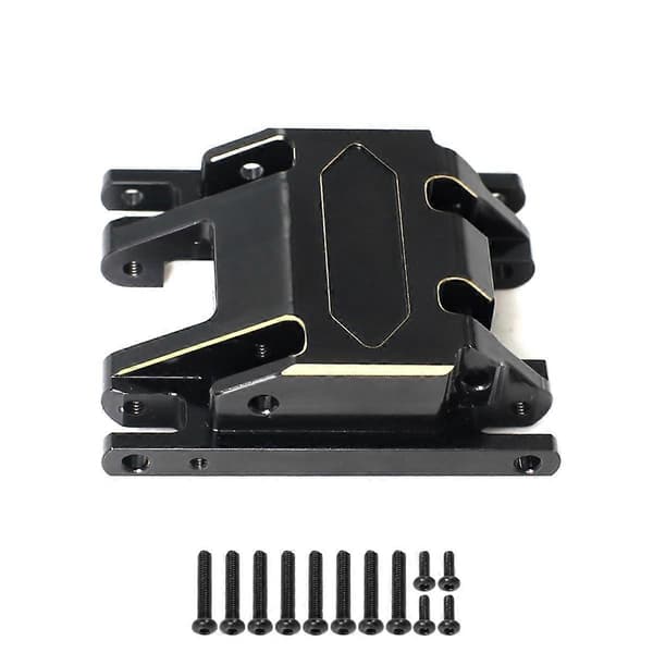 Messing Center Skidplate Gearkassebeslag til TRX4M -4M 1/18 RC Crawler Bil Opgraderingsdele Tilbehør