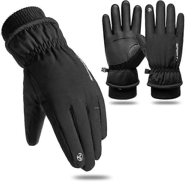 Vinter Termiske Handsker Til Mænd, Vandtætte Kuldesikre Ski Handsker Touchscreen Sne Gave