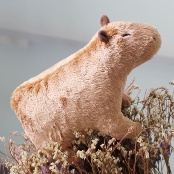 Capybara Plysj Capibara Anime Fluffy Toy 18CM 18cm