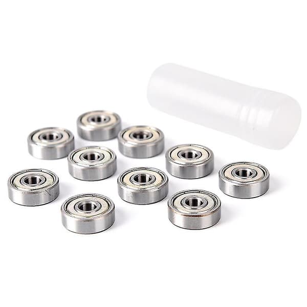 10 stk. rustfrit stål kugleleje dyb rille kugle 626-zz 6mm industri
