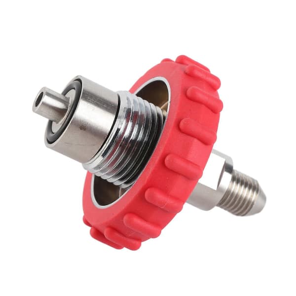 CO2-påfyldningscylinderadapter G5/8 til 7/1620-stik i rustfrit stål CO2-oppustelig flaskemontering