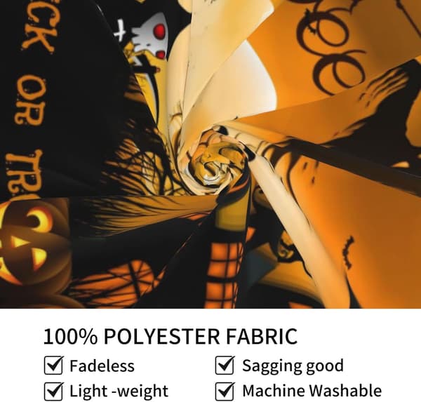 Happy Halloween -seinävaate, Happy Halloween -tausta