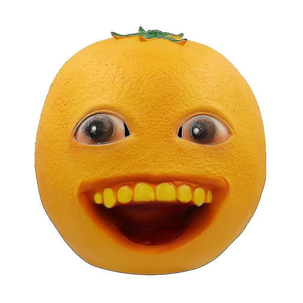Halloween The Irriting Orange Mask Ball Props Cosplay