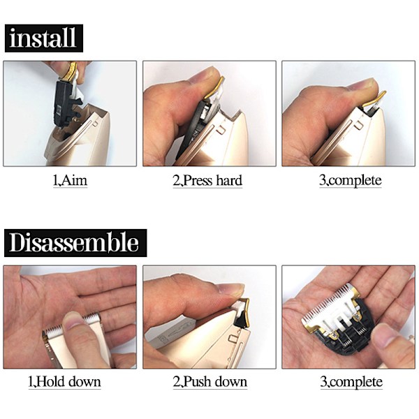 Hem Hårklippare Rakmaskin Trimmer Personlig Kits