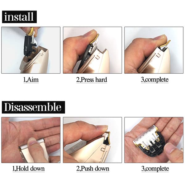 Hjem Hårklipper Barbermaskin Trimmer Personlig Kits