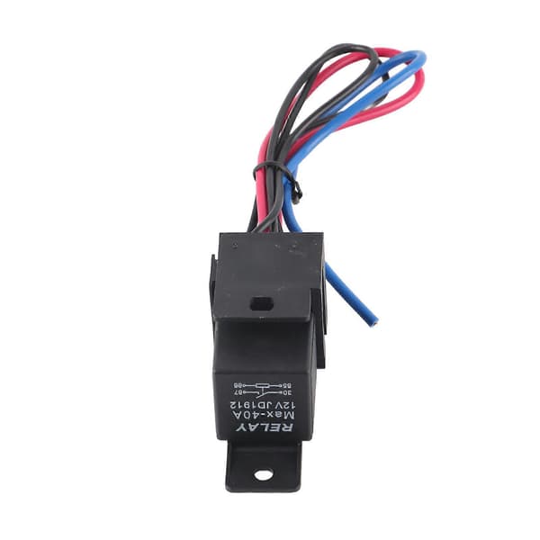 12V 40A Tændingskontaktpanel Kit med Motor Startknap Kulfiber Stil Universal til Racerbil