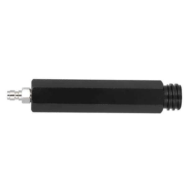 CO2 Cylinder Genopfyldningsadapter 8mm Han Hurtigstik til Han Gevind TR214 til Soda Club