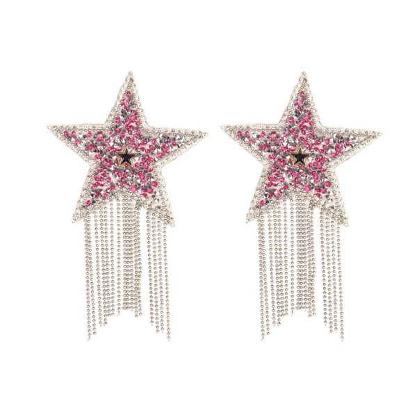 Itseliimautuva rintateippi Star Cover ROSE RED rose red