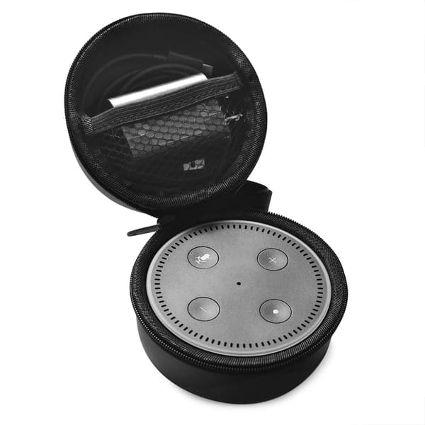 1 styk bærbar til ny Amazon Echo Dot 2. bærbar lydopbevaringsetui Dot Cover EVA case