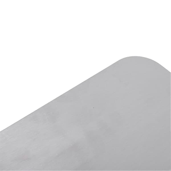 Motorcykel Personlig Nummerplade Aluminium 2,5 mm Tyk Tilpasset Blank Quad Nummerplade til Motorcykel Sølv