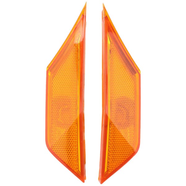 1 sæt sidelygter til 2016-up 10. generation Sedan/Coupe/Hatchback (orange)