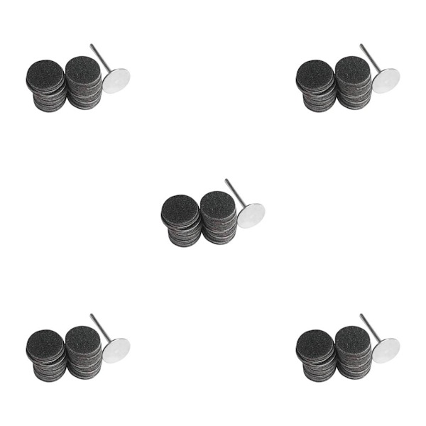 1/2/3/5 Sähköisen jalkaraspin vaihtotyynyt tehokas ja 15mm 150Grit 50 pcs 5PCS