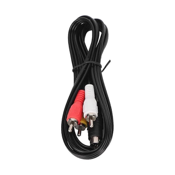 MINI DIN 4PIN til 3RCA Kabel Professionel 4-benet Mini Din S Video til 3 RCA Kabel til DVD TV HDTV VCR CD-afspiller 4.9ft