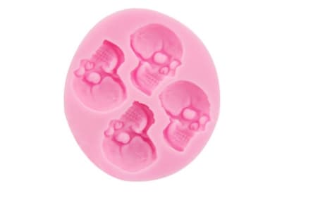 Halloween Muotti, 6,5*5,8*1cm Vaaleanpunainen