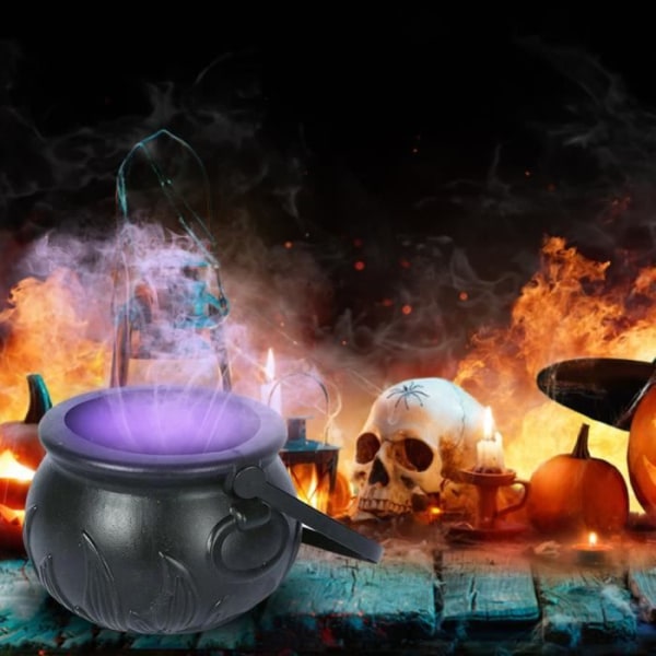 Mist Maker - 12 växlande lysdioder - Fontän/damm/dimma dimmaenhet - SVART
