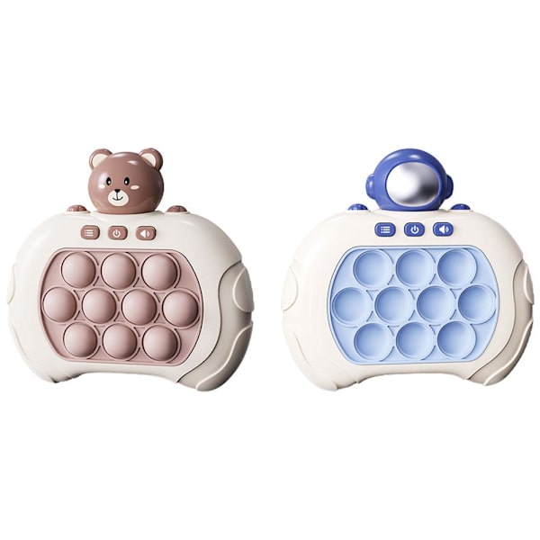 Pop It Game Machine Press Pioneer Puzzle Decompression Toy For K Astronaut onesize