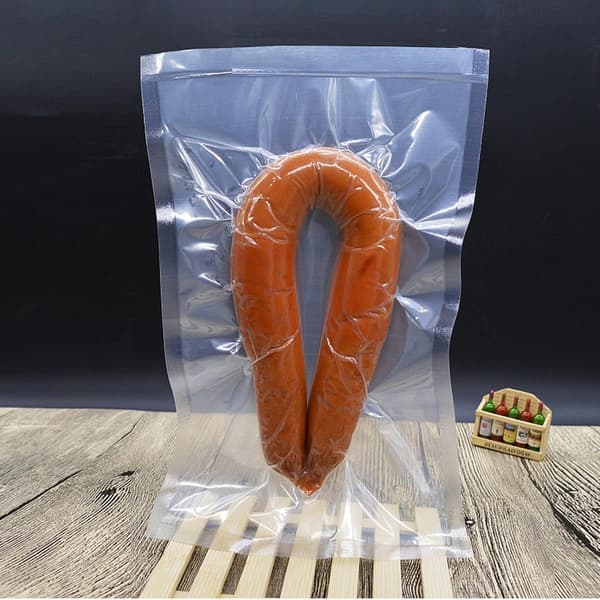 10/50/100 stk. Vakuum Madopbevaring Forseglingspose Pladsbesparende Pakning Comme TransparentD M 100pcs