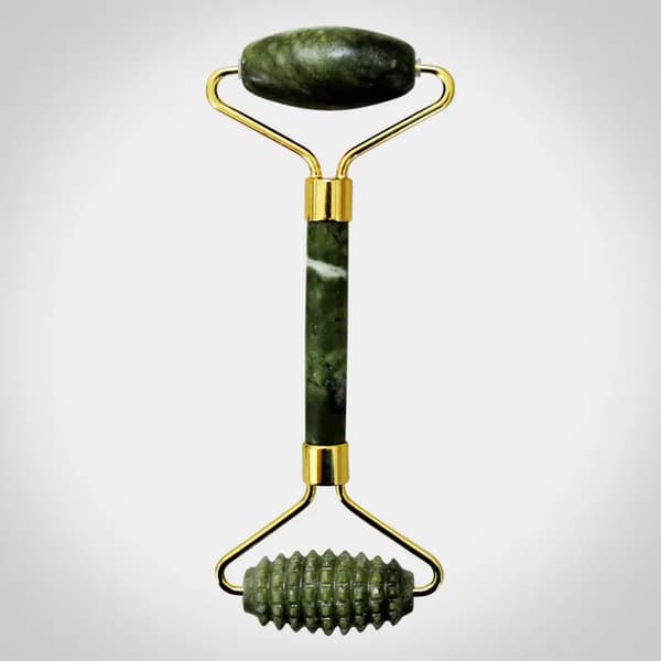 Hudpleie Quartz Stone Natural Facial Jade Roller Sett 2