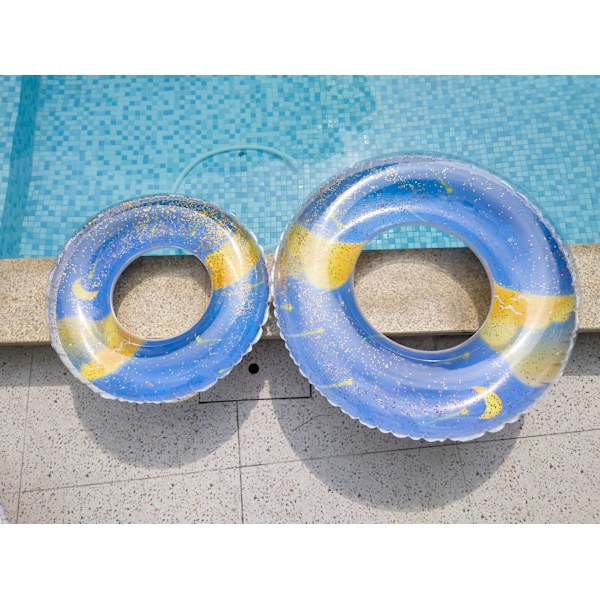 Summer Beach Float Svømmering Pool Oppustelig Svømmecirkel 60