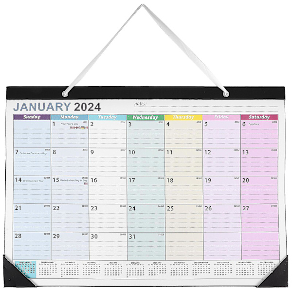 Large Monthly Wall Calendar Spiral Countdown Calendar Wall Calendar For Schedule Plan