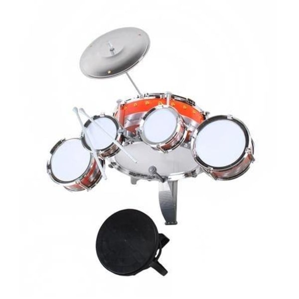 Mini Trumset för Barn / Mini Trummor - 5-delar red