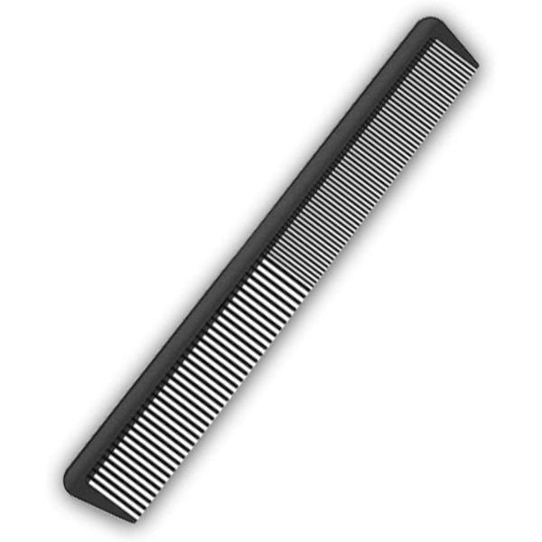 Antistatisk Barber Kam, Carbon Kamm, Carbon Fiber Hair Comb, Ta
