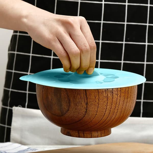 Silikoninen elintarvikekansi, joustavat silikonikannet, 5 eri kokoa Sili