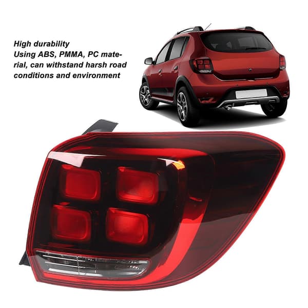 Baklykt erstatning for Dacia Sandero Stepway MK2 Facelift 2017 til 2020 Høyre 265506147R