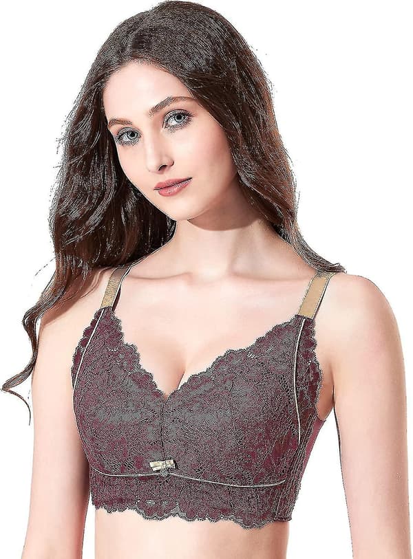 Kvinner 32-44(b-ddd) Hycomb BH Trådløs Sømløs High Side Underarm Fat A-d Ccup